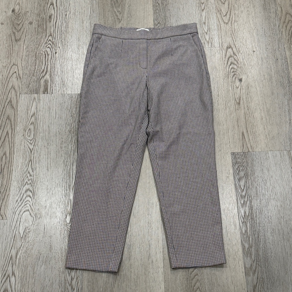 Babaton Women's Gray Checkered Pants